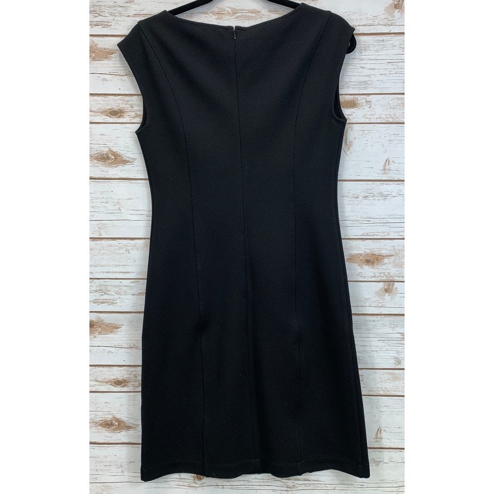 2-Lark & Ro Cap Sleeve & Sheath Black Dresses - Picture 3 of 8